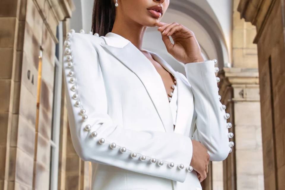 tailleur femme chic pour un mariage