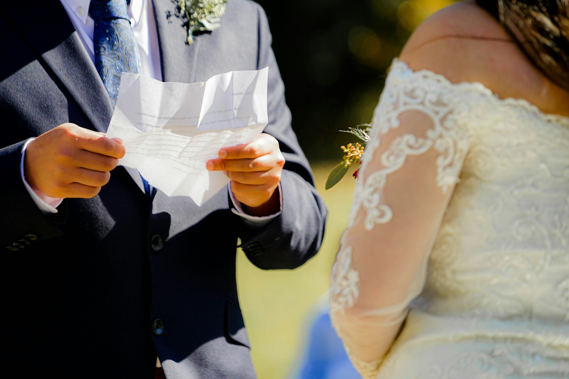carte de mariage texte