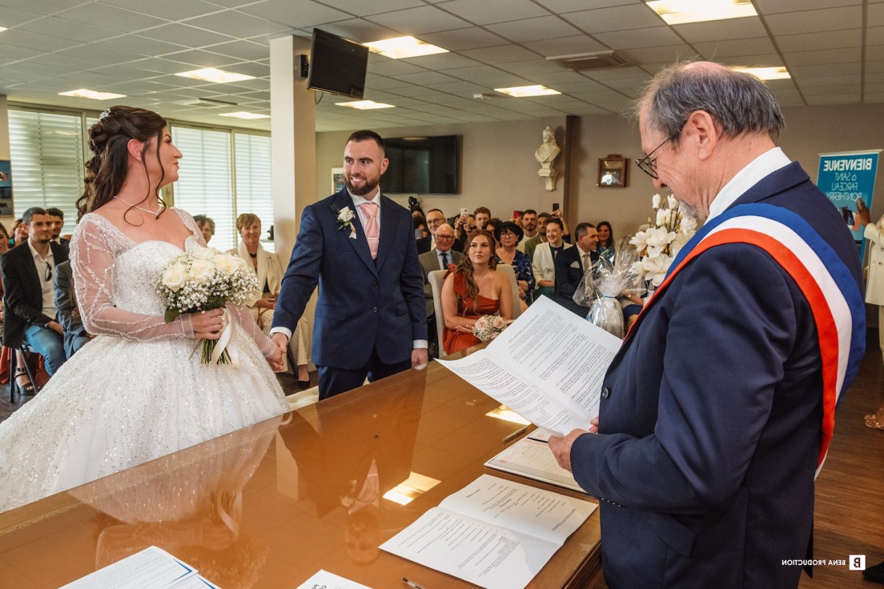 discours échange des alliances à la mairie