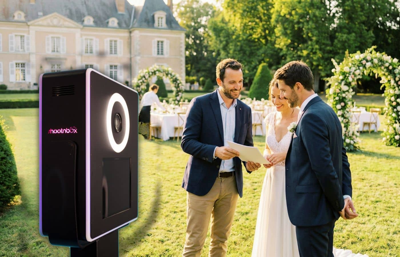 borne photo animation mariage