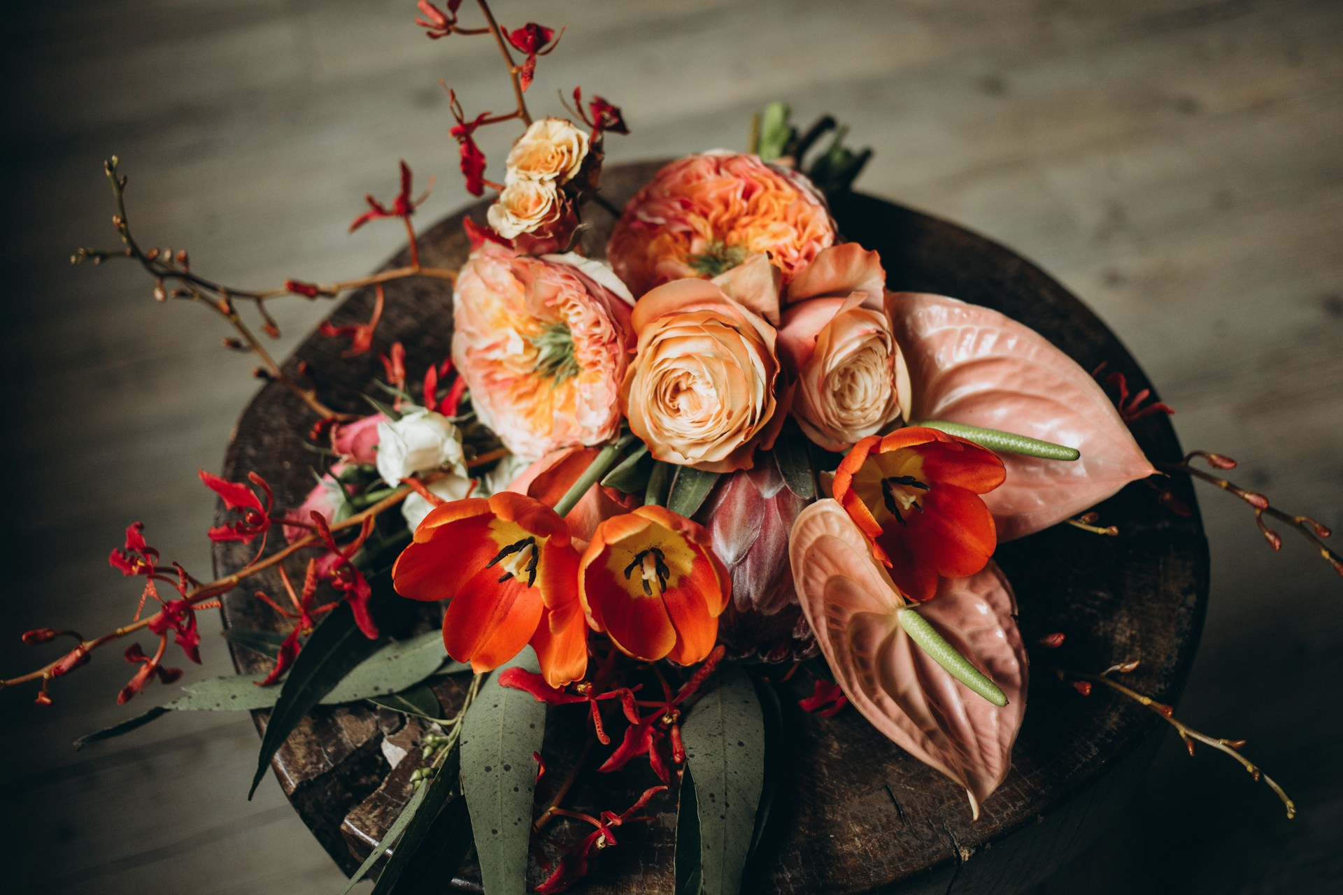bouquet de mariée original