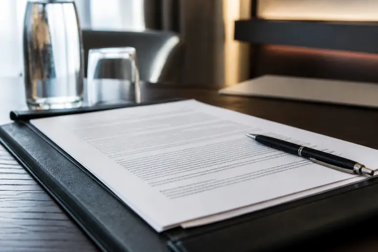Document de conditions générales de vente pour un événement professionnel au novotel montparnasse vaugirard paris.