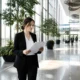 Un organisateur professionnel explore le Palais des Congrès Bordeaux organisation pour préparer un grand événement.